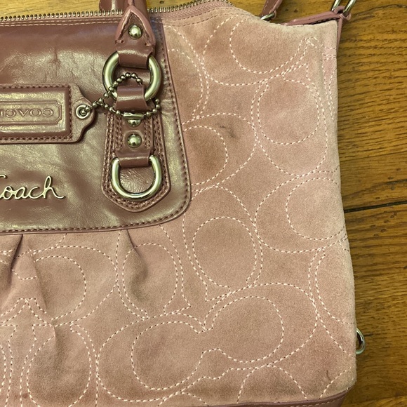 Pink Coach Purse - Picture 10 of 16